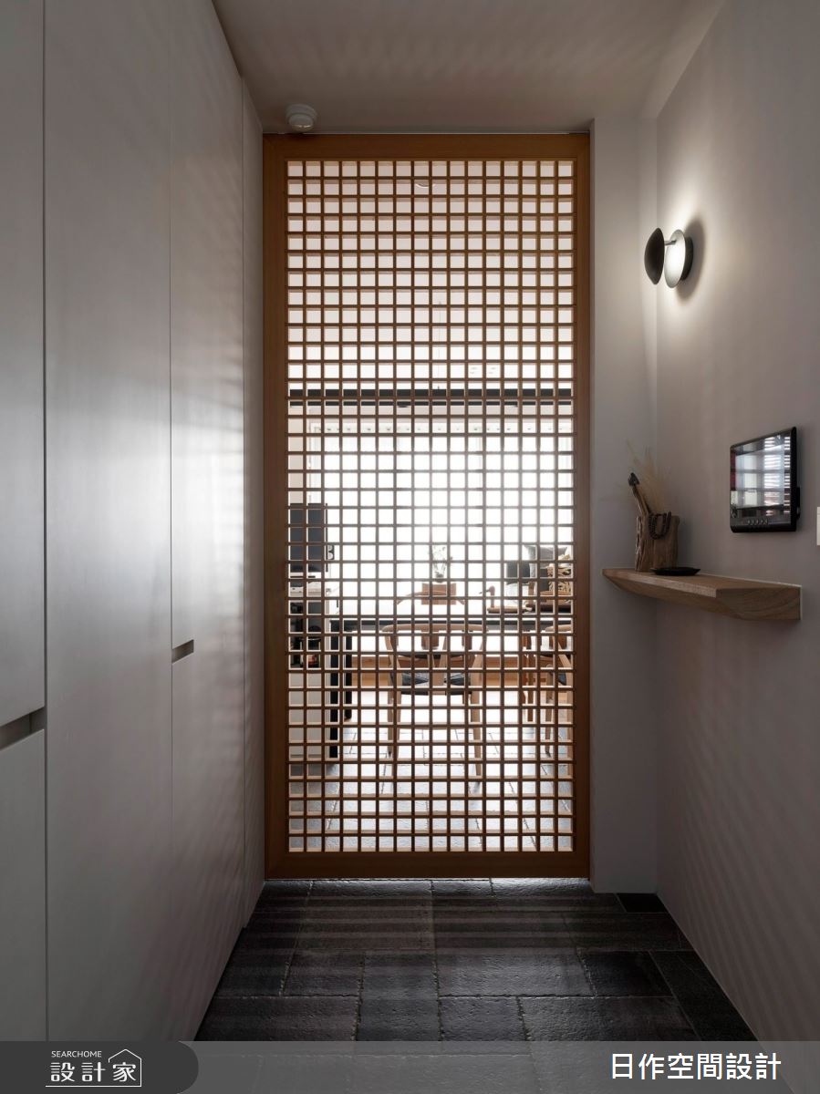 35坪新成屋(5年以下)＿新中式風玄關案例圖片＿日作空間設計有限公司＿日作_30之1