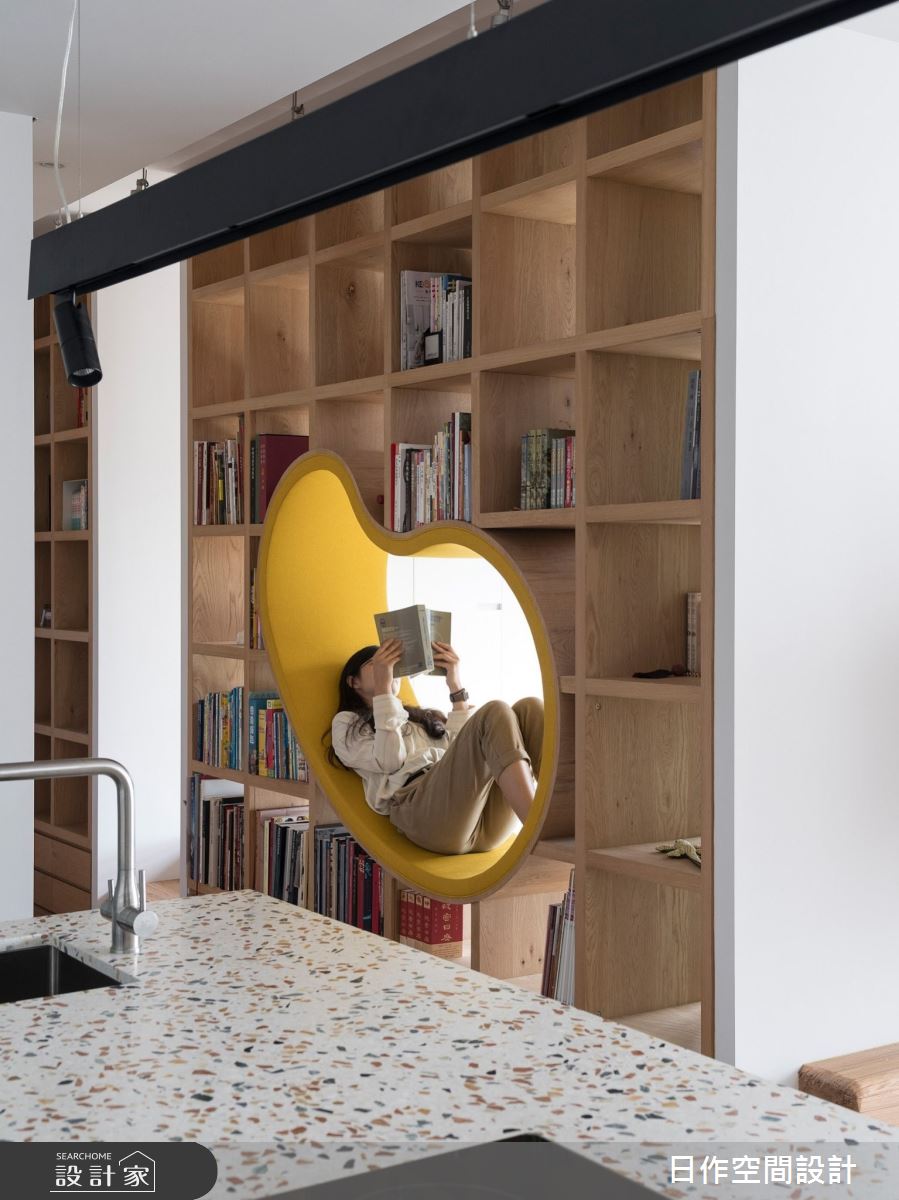 35坪新成屋(5年以下)＿新中式風走廊案例圖片＿日作空間設計有限公司＿日作_30之22