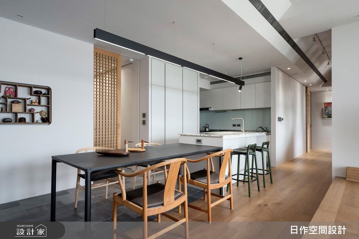 35坪新成屋(5年以下)＿新中式風餐廳案例圖片＿日作空間設計有限公司＿日作_30之14