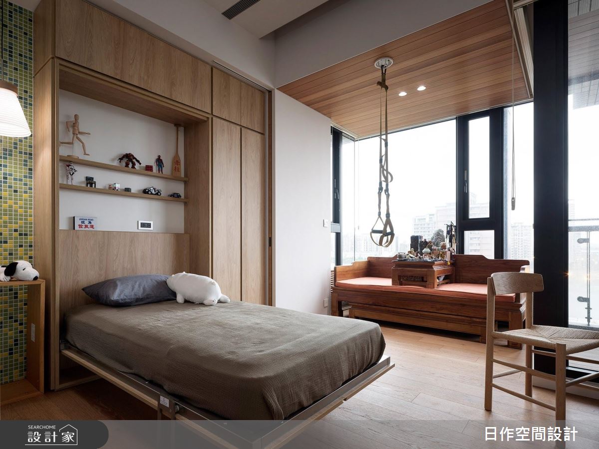 35坪新成屋(5年以下)＿新中式風臥室案例圖片＿日作空間設計有限公司＿日作_30之29
