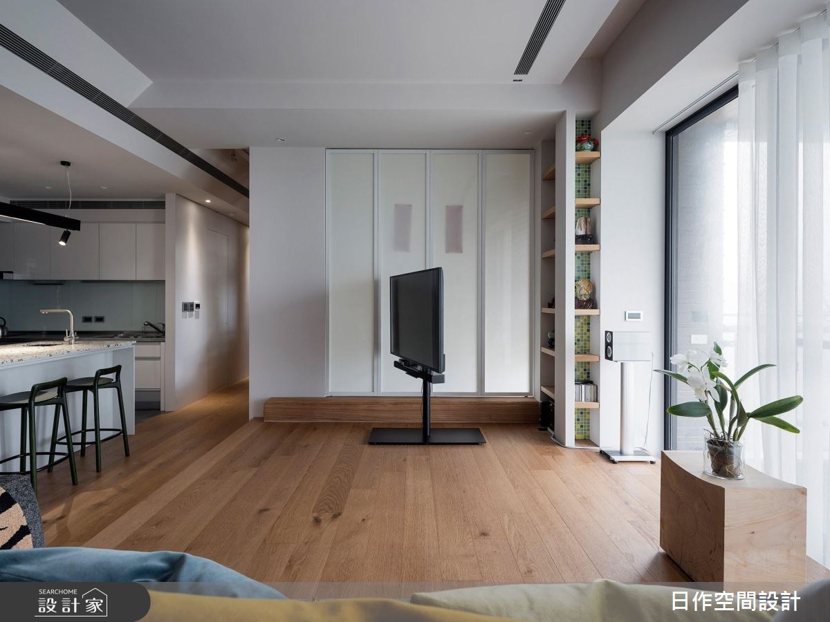 35坪新成屋(5年以下)＿新中式風客廳案例圖片＿日作空間設計有限公司＿日作_30之12
