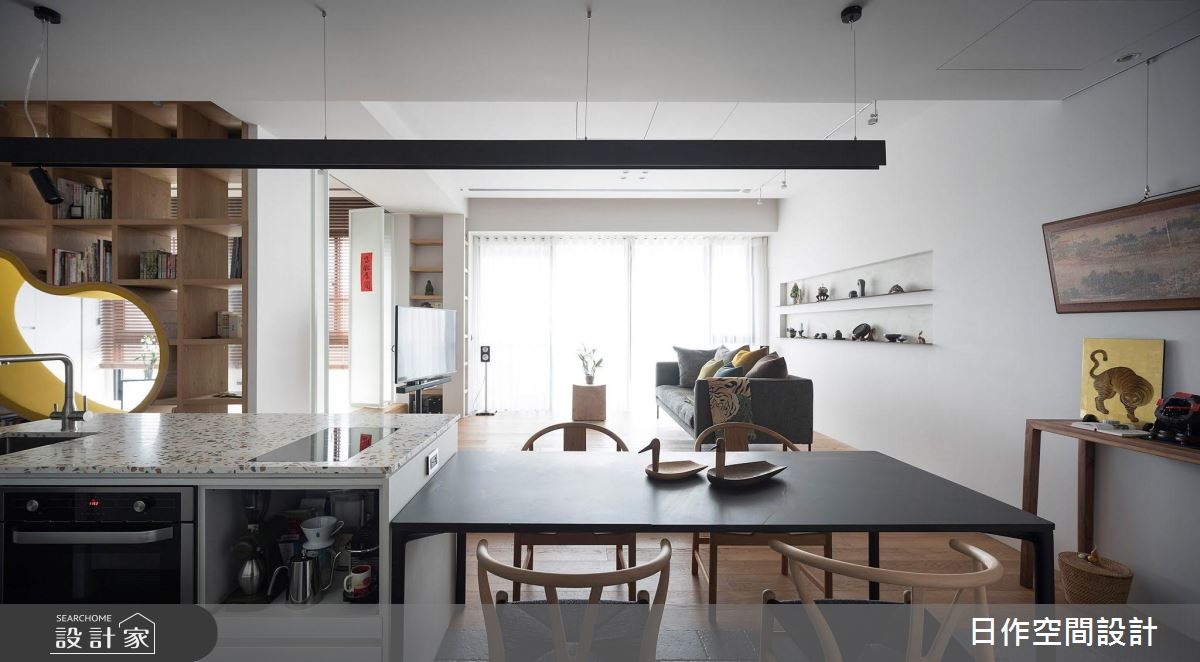 35坪新成屋(5年以下)＿新中式風餐廳案例圖片＿日作空間設計有限公司＿日作_30之6