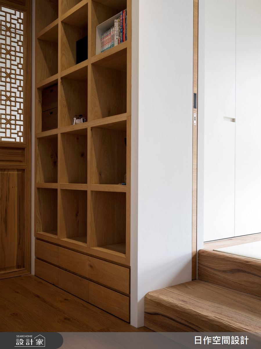 35坪新成屋(5年以下)＿新中式風走廊案例圖片＿日作空間設計有限公司＿日作_30之18