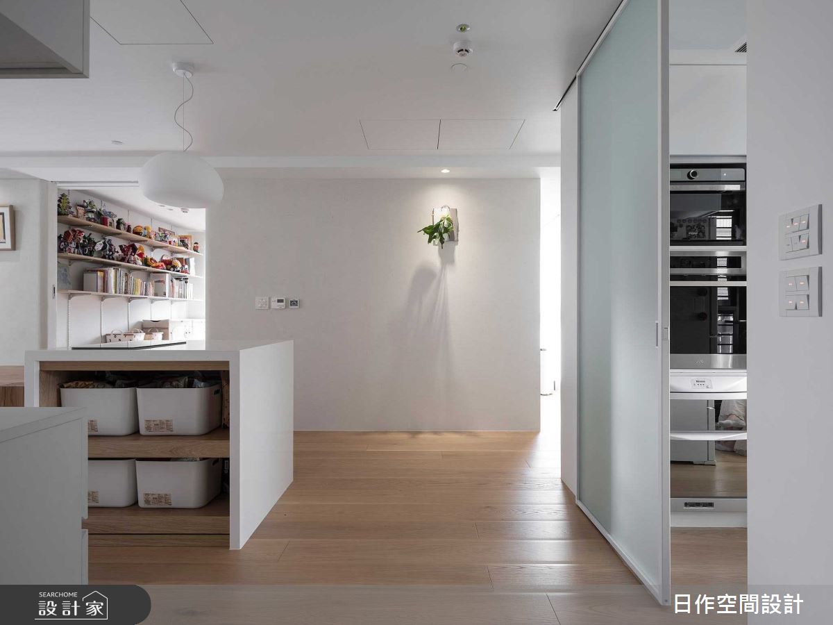24坪新成屋(5年以下)＿日式無印風走廊案例圖片＿日作空間設計有限公司＿日作_32之13