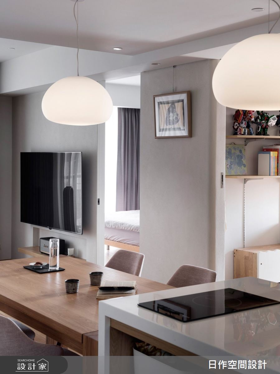 24坪新成屋(5年以下)＿日式無印風廚房案例圖片＿日作空間設計有限公司＿日作_32之19
