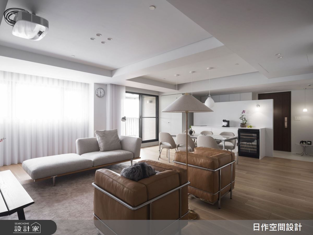 30坪新成屋(5年以下)＿簡約風客廳案例圖片＿日作空間設計有限公司＿日作_33之8