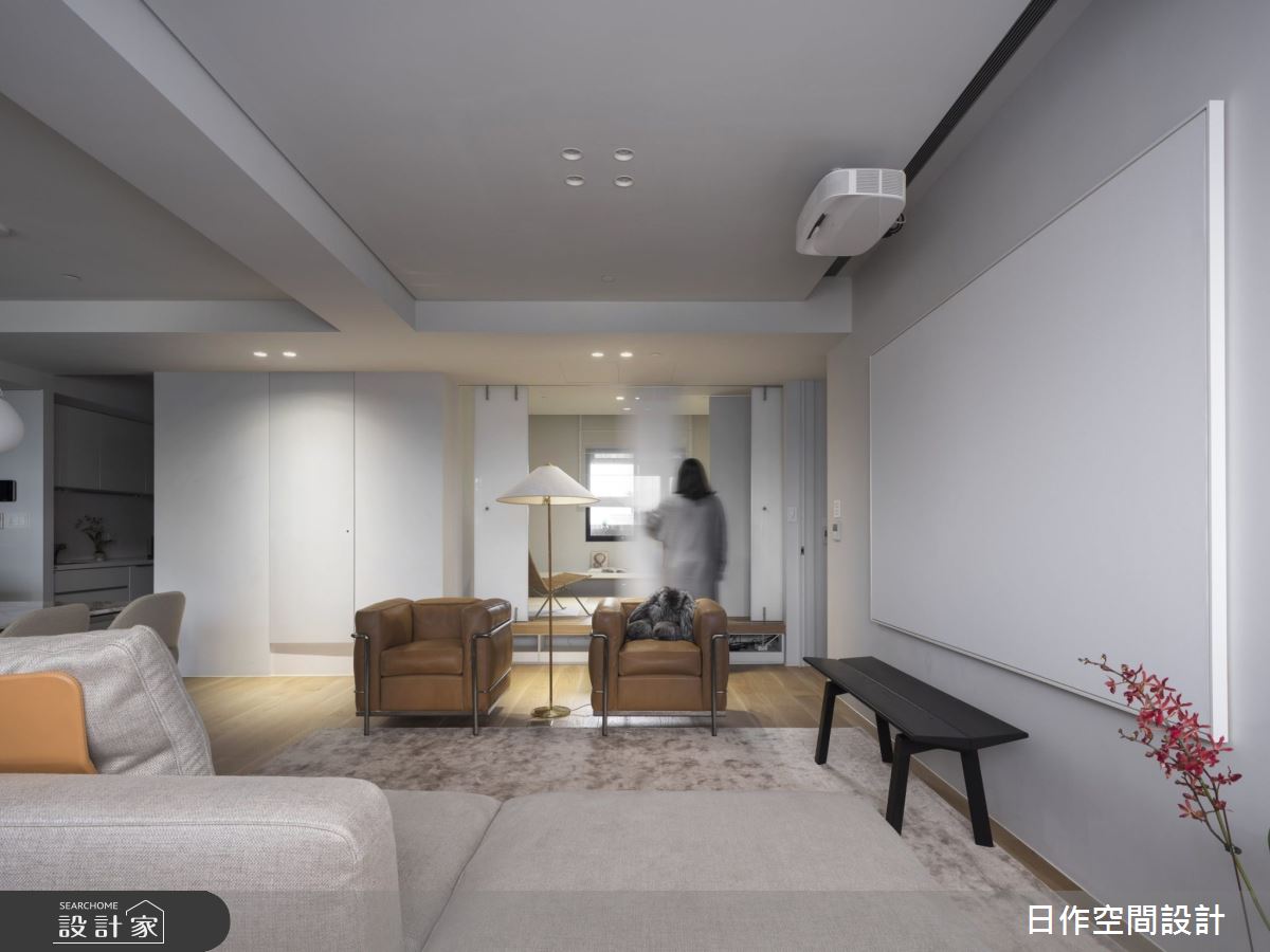 30坪新成屋(5年以下)＿簡約風客廳案例圖片＿日作空間設計有限公司＿日作_33之16