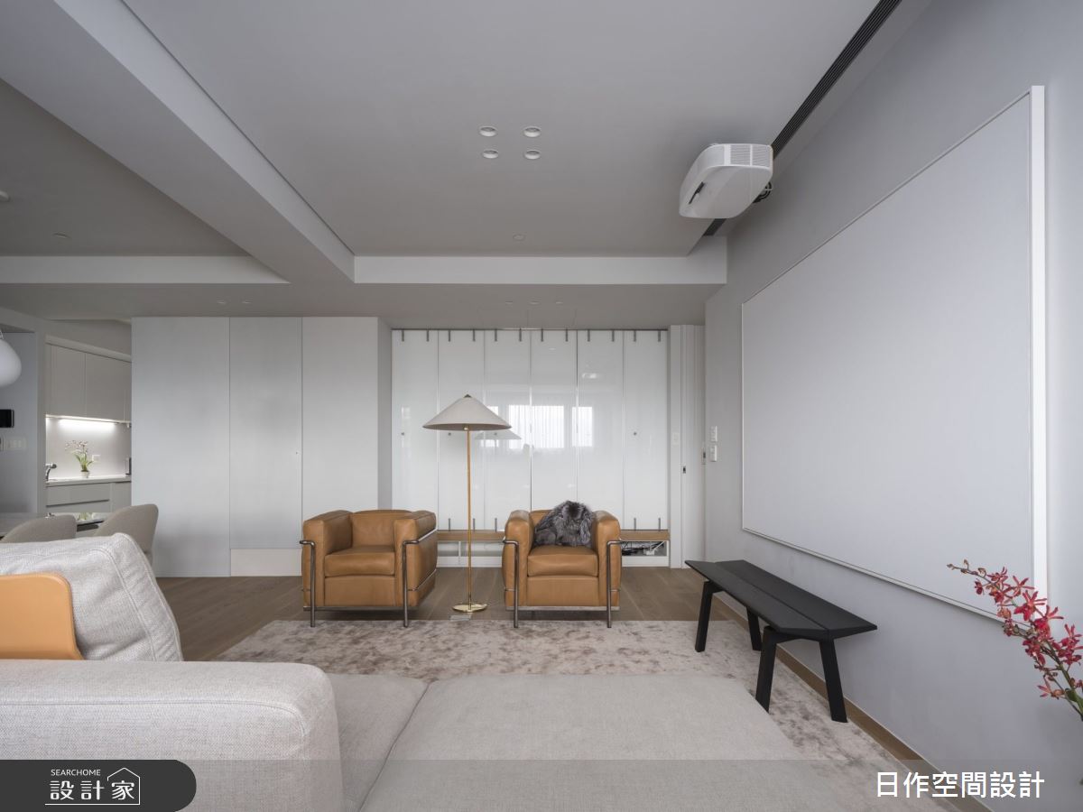 30坪新成屋(5年以下)＿簡約風客廳案例圖片＿日作空間設計有限公司＿日作_33之17