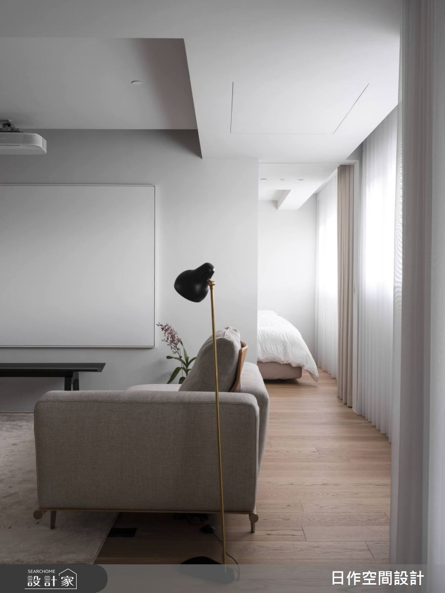 30坪新成屋(5年以下)＿簡約風客廳案例圖片＿日作空間設計有限公司＿日作_33之21
