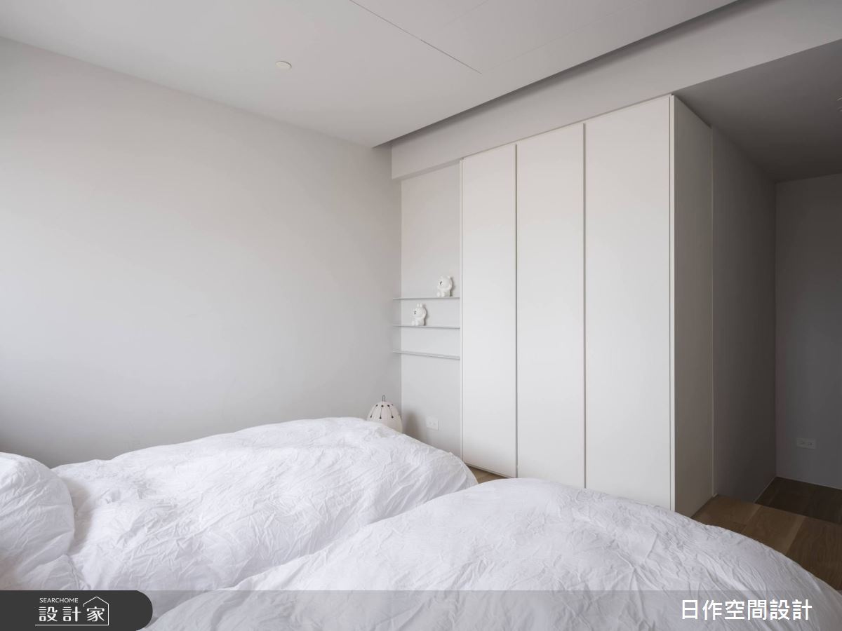 30坪新成屋(5年以下)＿簡約風臥室案例圖片＿日作空間設計有限公司＿日作_33之23