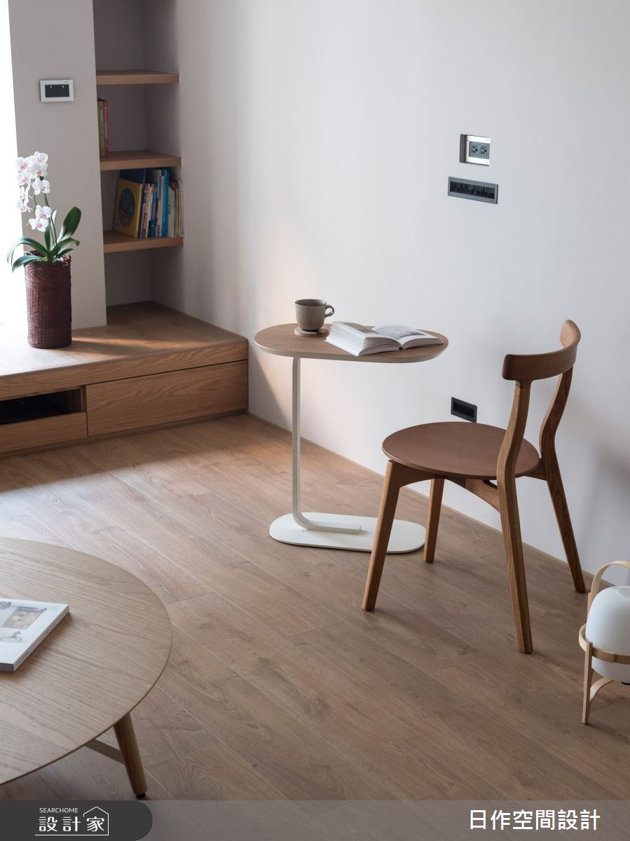 老屋(41~50年)＿日式無印風客廳臥榻案例圖片＿日作空間設計有限公司＿日作_34之9