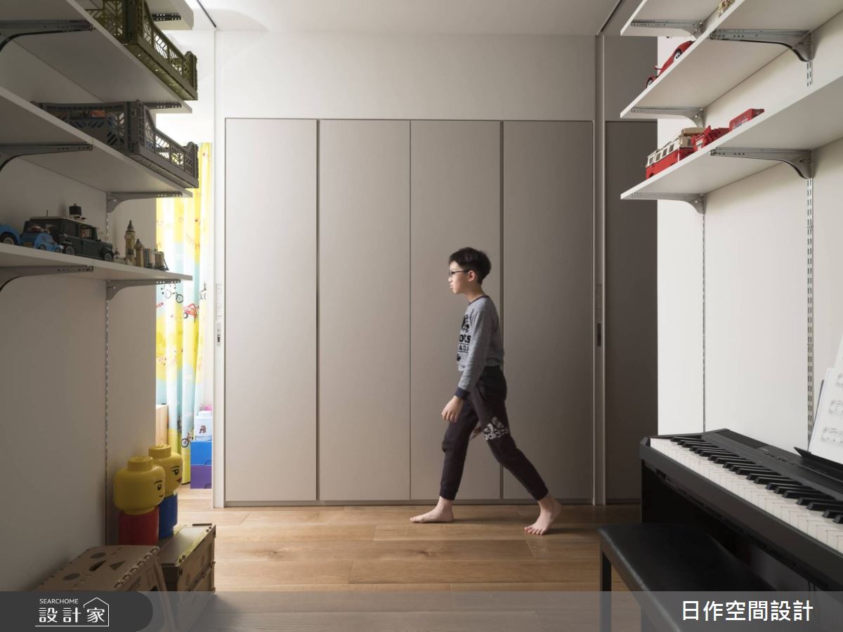 中古屋(5~15年)＿簡約風更衣間案例圖片＿日作空間設計有限公司＿日作_36之25