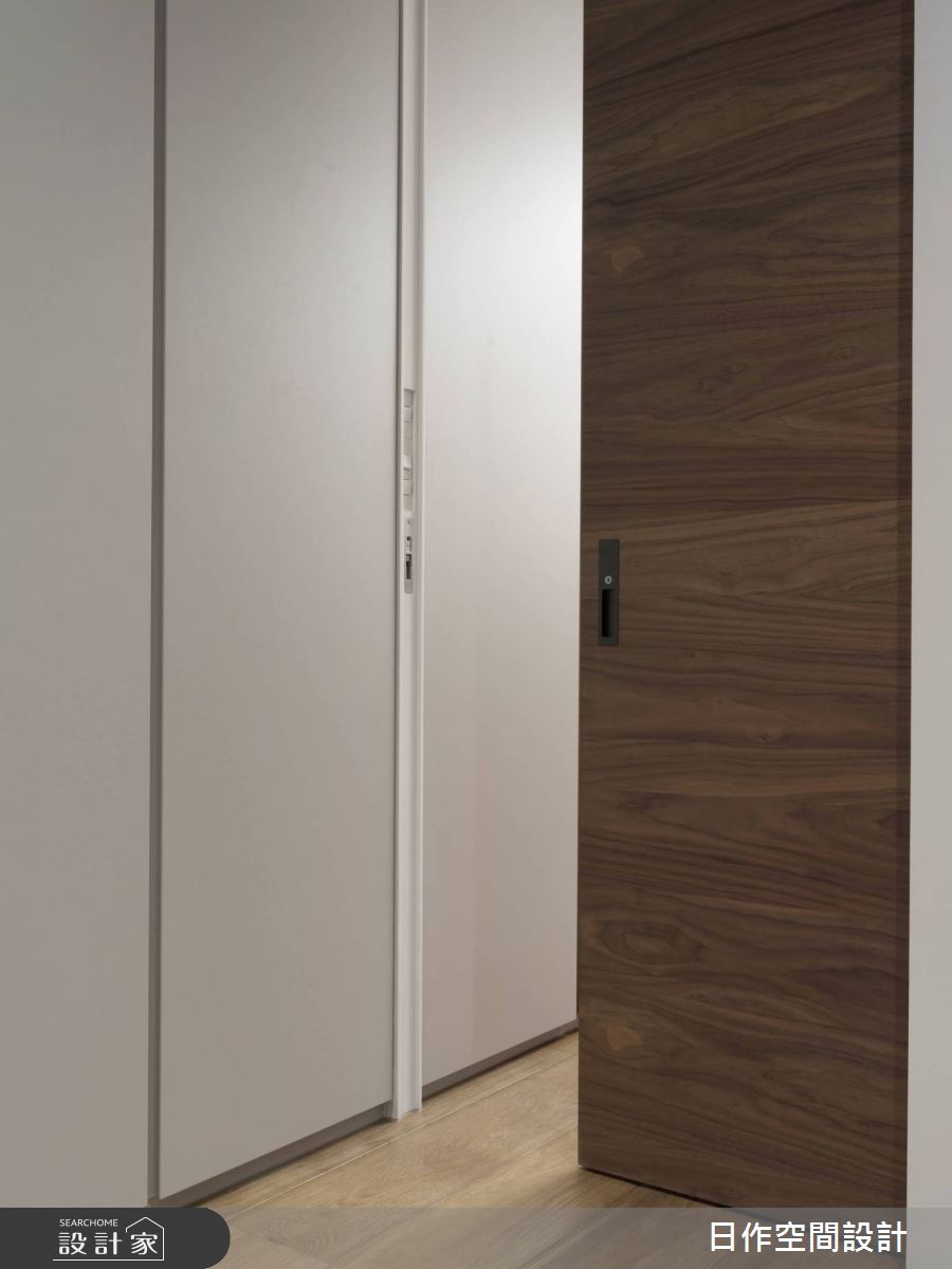 中古屋(5~15年)＿簡約風更衣間案例圖片＿日作空間設計有限公司＿日作_36之27
