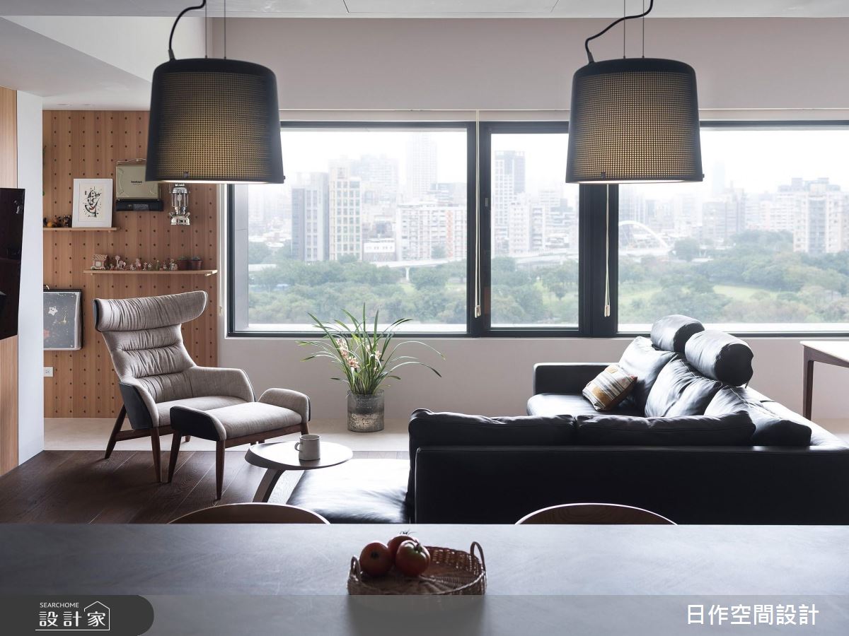 42坪新成屋(5年以下)＿簡約風客廳案例圖片＿日作空間設計有限公司＿日作_37之17