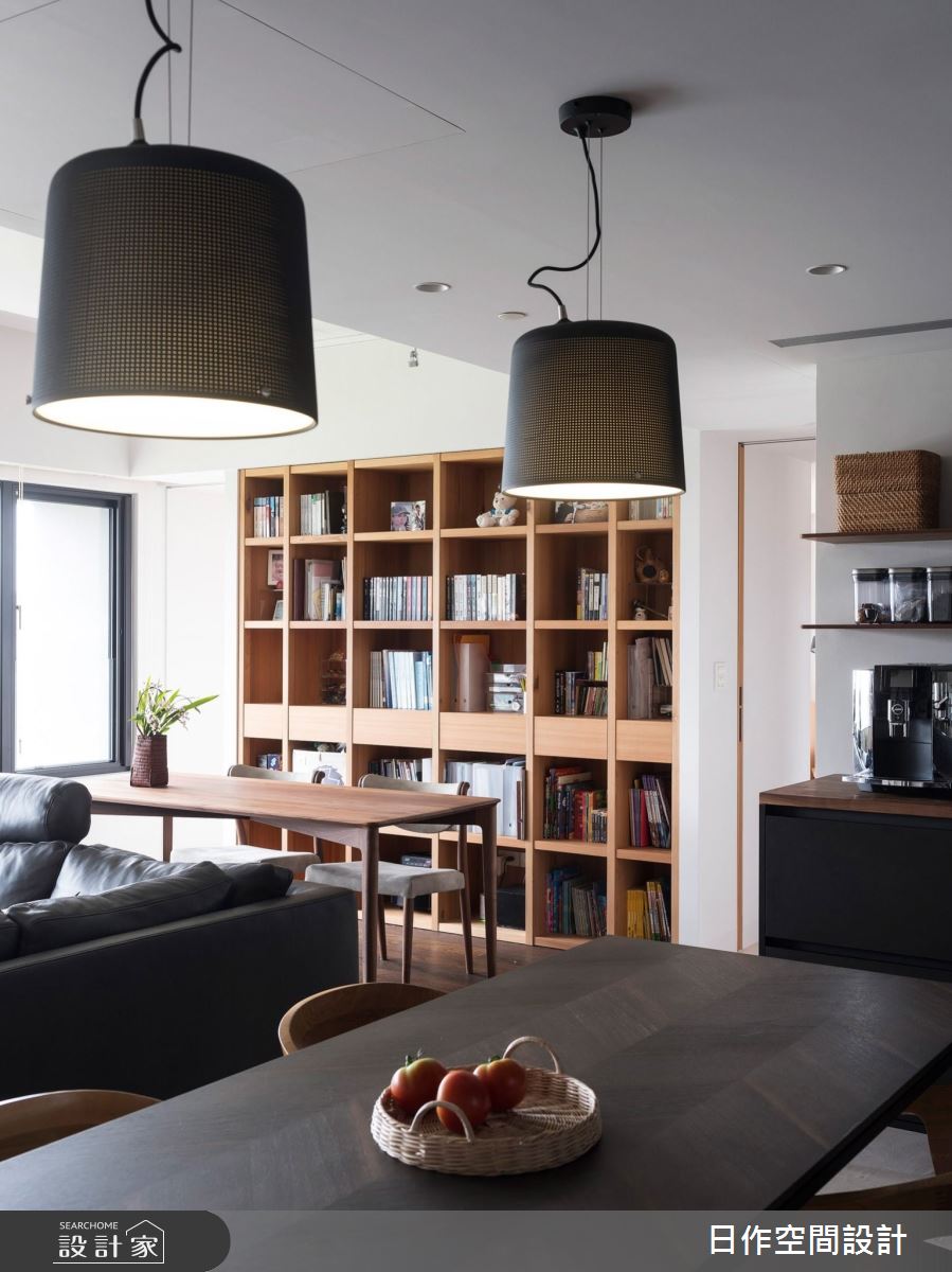 42坪新成屋(5年以下)＿簡約風客廳餐廳案例圖片＿日作空間設計有限公司＿日作_37之18