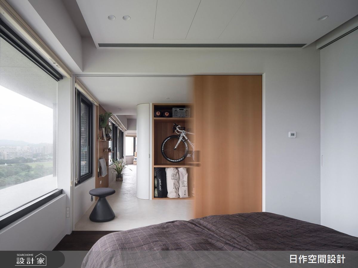 42坪新成屋(5年以下)＿簡約風走廊案例圖片＿日作空間設計有限公司＿日作_37之19