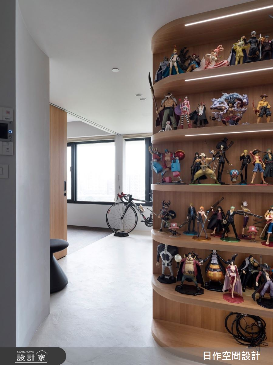 42坪新成屋(5年以下)＿簡約風走廊儲藏室案例圖片＿日作空間設計有限公司＿日作_37之23