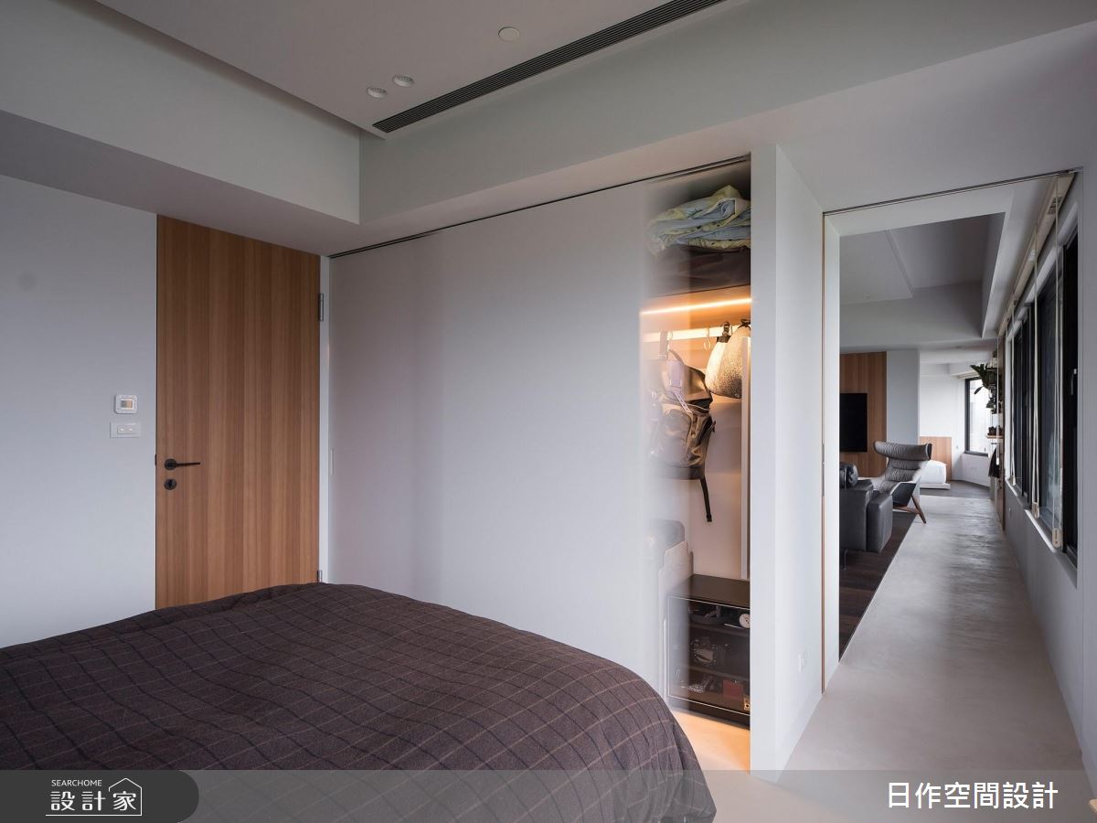 42坪新成屋(5年以下)＿簡約風臥室案例圖片＿日作空間設計有限公司＿日作_37之25