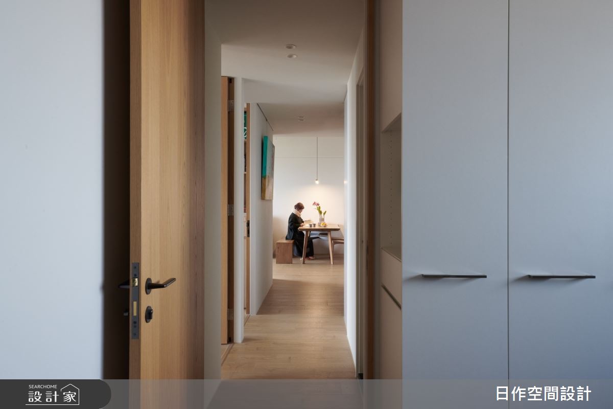 30坪新成屋(5年以下)＿日式無印風走廊案例圖片＿日作空間設計有限公司＿日作_38之1