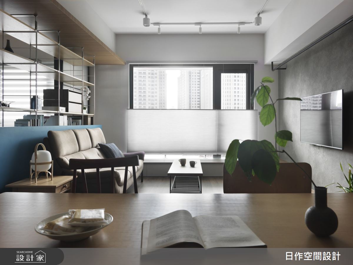 30坪新成屋(5年以下)＿日系雜貨風客廳案例圖片＿日作空間設計有限公司＿日作_41之8