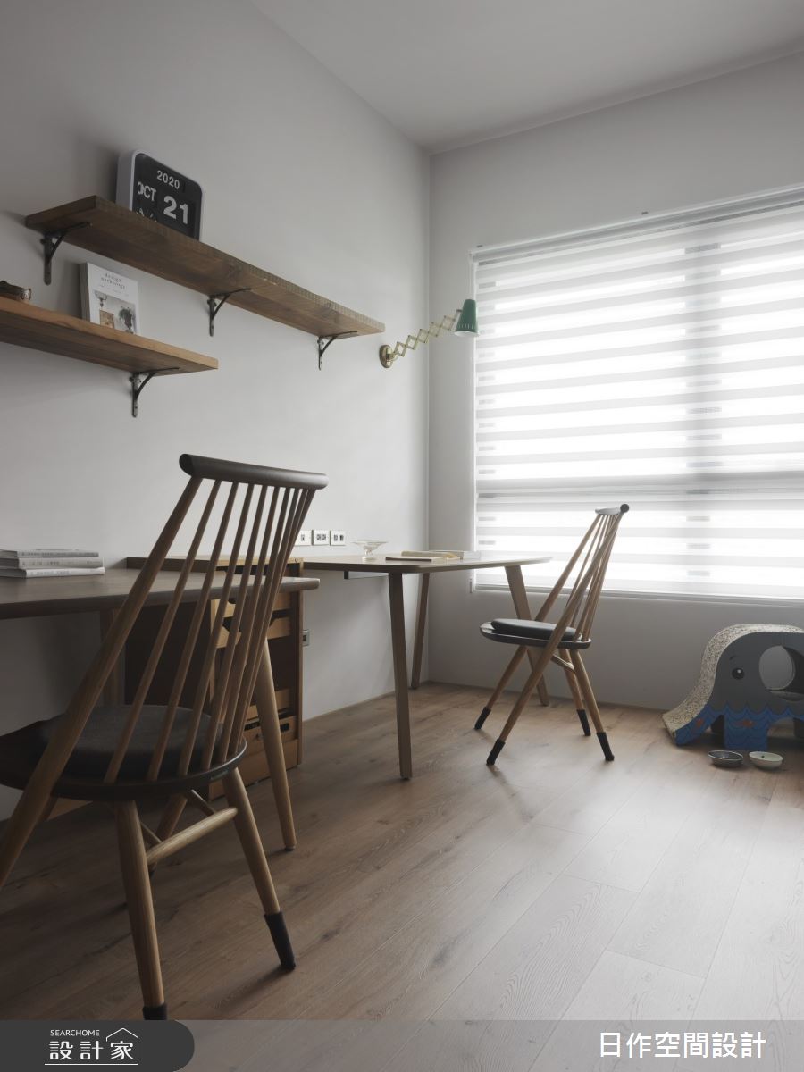 30坪新成屋(5年以下)＿日系雜貨風書房案例圖片＿日作空間設計有限公司＿日作_41之19