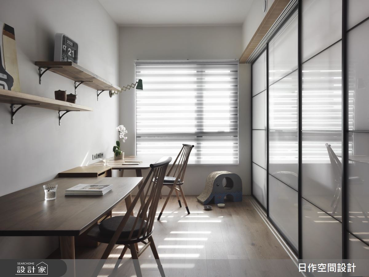 30坪新成屋(5年以下)＿日系雜貨風書房案例圖片＿日作空間設計有限公司＿日作_41之22