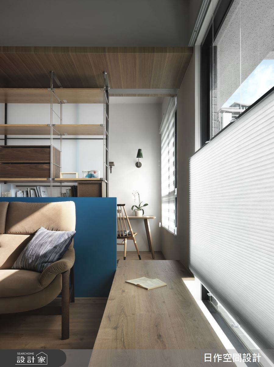 30坪新成屋(5年以下)＿日系雜貨風客廳臥榻案例圖片＿日作空間設計有限公司＿日作_41之23