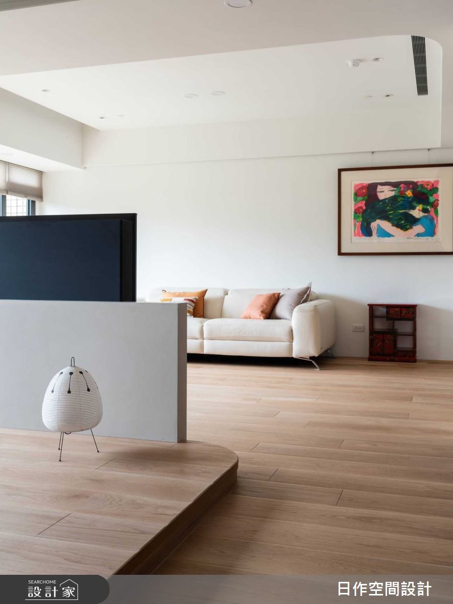 老屋(16~30年)＿日式無印風客廳案例圖片＿日作空間設計有限公司＿日作_43之24