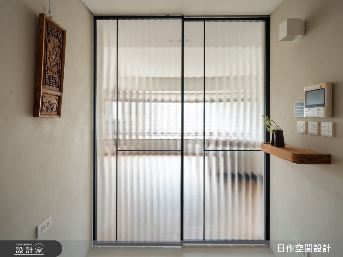 老屋(16~30年)＿日式無印風玄關案例圖片＿日作空間設計有限公司＿日作_43之1