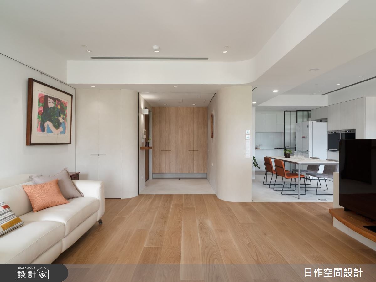 老屋(16~30年)＿日式無印風客廳案例圖片＿日作空間設計有限公司＿日作_43之13