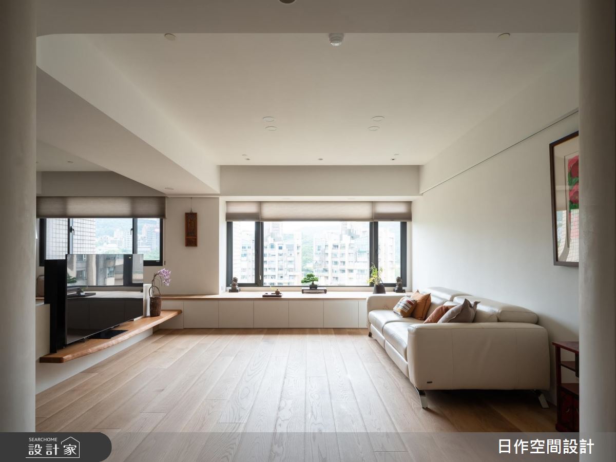 老屋(16~30年)＿日式無印風客廳案例圖片＿日作空間設計有限公司＿日作_43之6