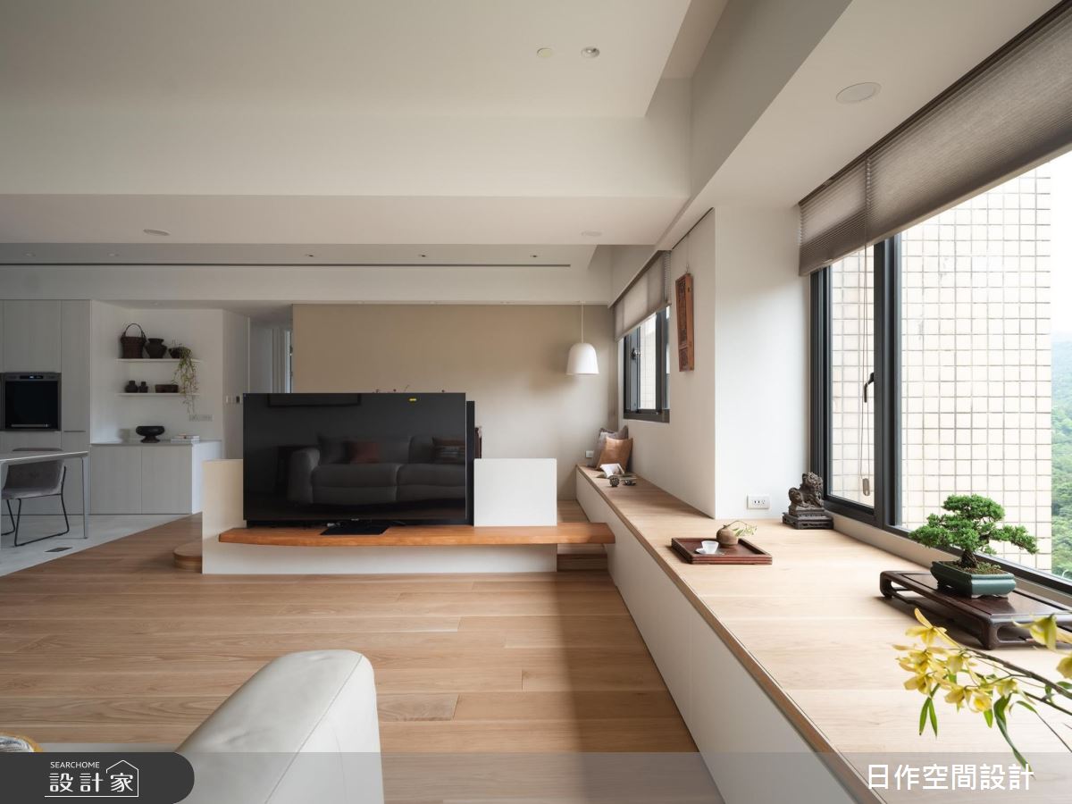 老屋(16~30年)＿日式無印風客廳案例圖片＿日作空間設計有限公司＿日作_43之10