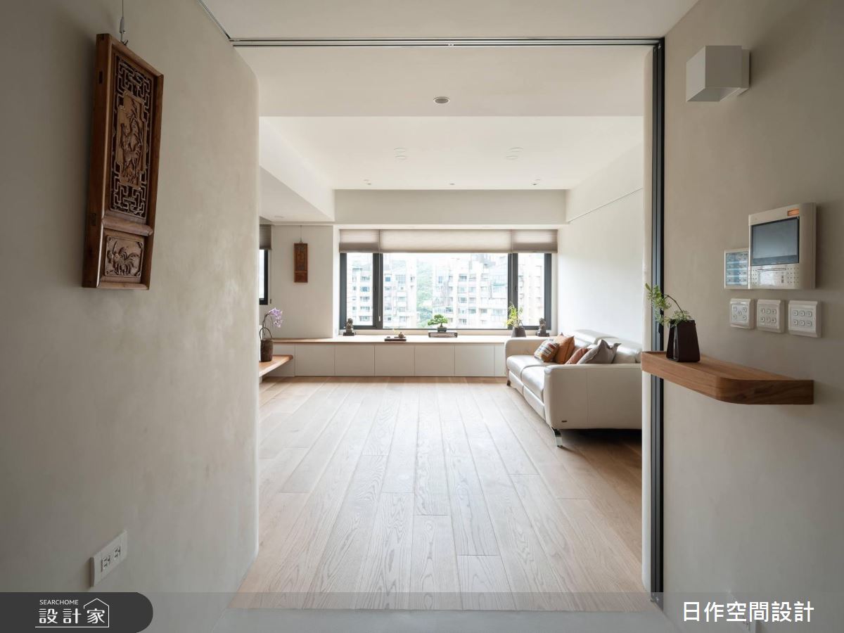 老屋(16~30年)＿日式無印風客廳案例圖片＿日作空間設計有限公司＿日作_43之5