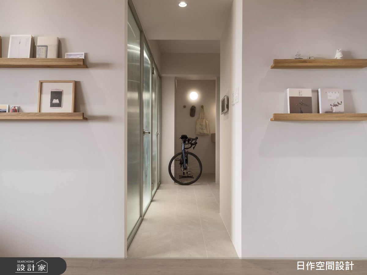 27坪新成屋(5年以下)＿日式無印風玄關案例圖片＿日作空間設計有限公司＿日作_46之5