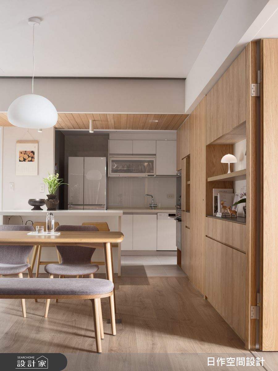 27坪新成屋(5年以下)＿日式無印風餐廳案例圖片＿日作空間設計有限公司＿日作_46之16