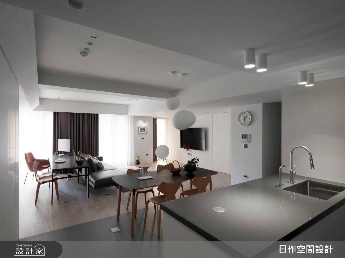 40坪中古屋(5~15年)＿現代風廚房案例圖片＿日作空間設計有限公司＿日作_47之8