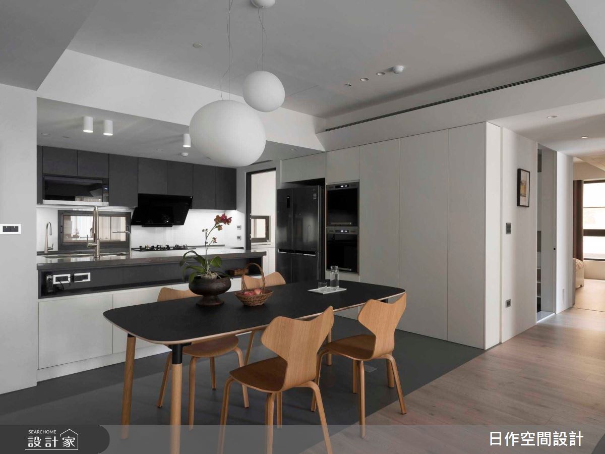 40坪中古屋(5~15年)＿現代風廚房案例圖片＿日作空間設計有限公司＿日作_47之10