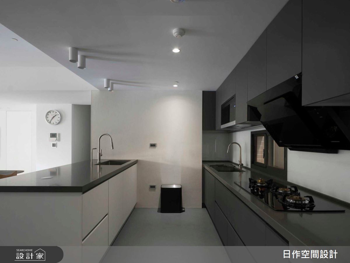 40坪中古屋(5~15年)＿現代風廚房案例圖片＿日作空間設計有限公司＿日作_47之13
