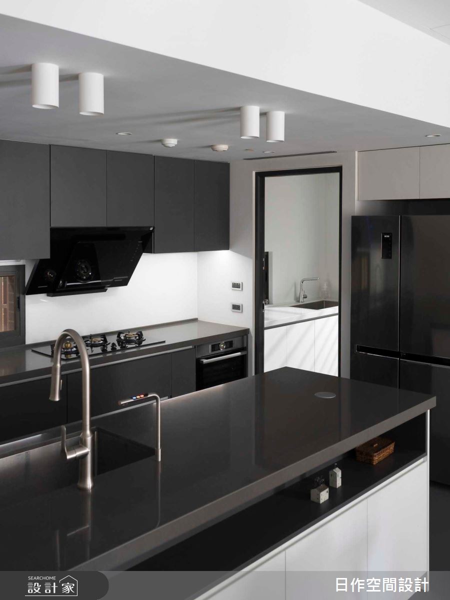 40坪中古屋(5~15年)＿現代風廚房案例圖片＿日作空間設計有限公司＿日作_47之14