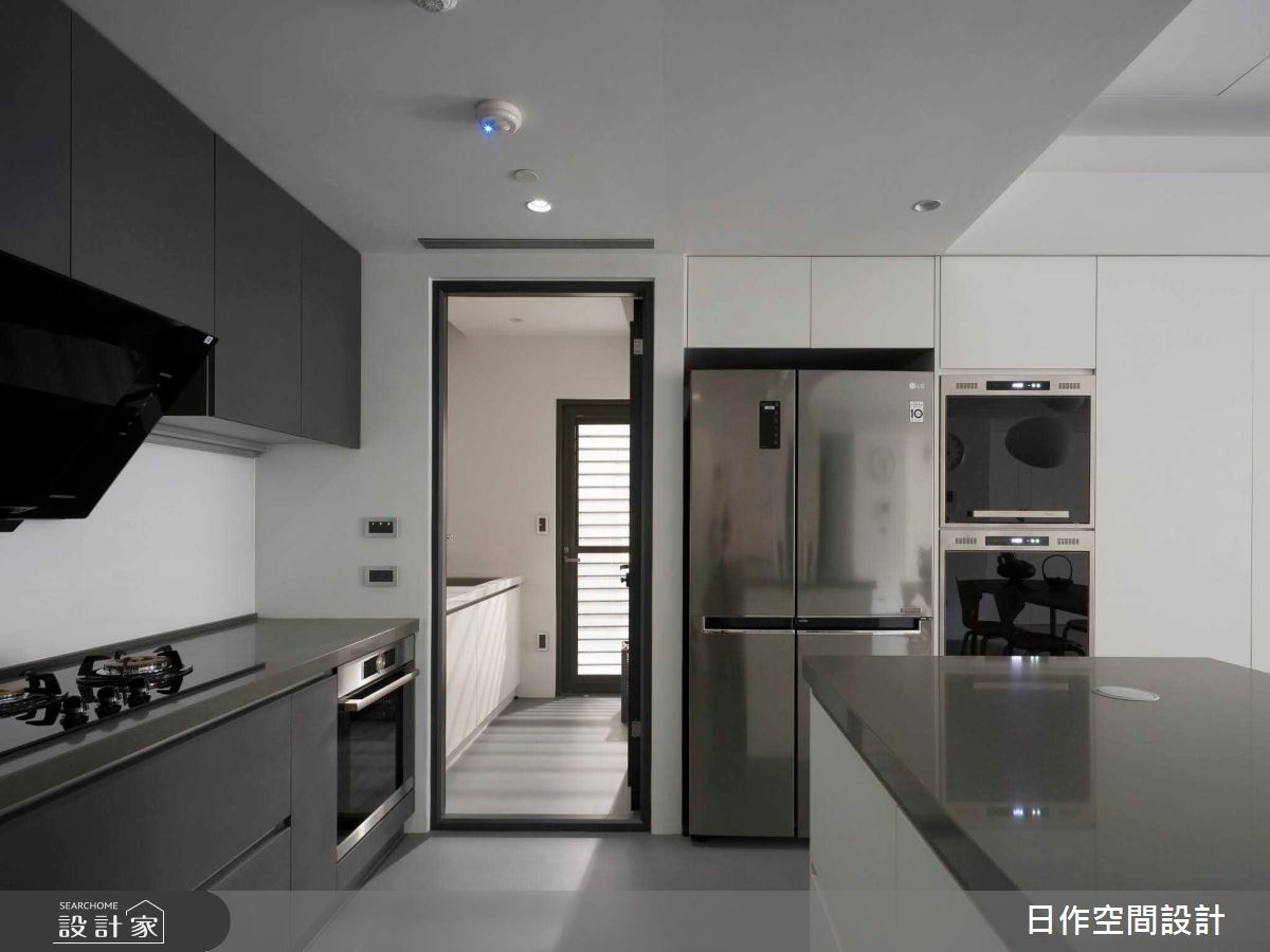 40坪中古屋(5~15年)＿現代風廚房案例圖片＿日作空間設計有限公司＿日作_47之15