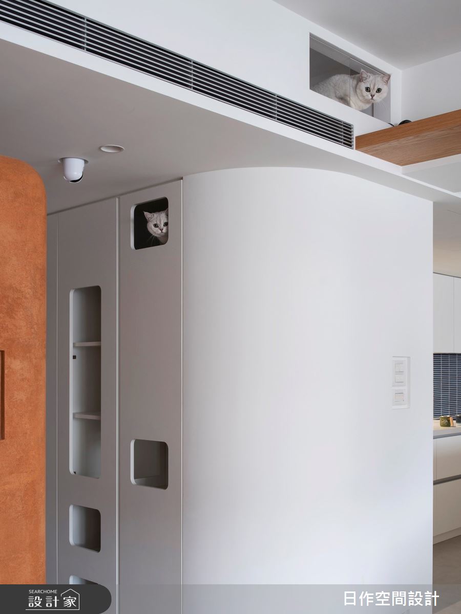 50坪老屋(16~30年)＿日式無印風玄關寵物案例圖片＿日作空間設計有限公司＿日作_48之5