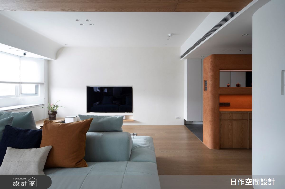 50坪老屋(16~30年)＿日式無印風客廳案例圖片＿日作空間設計有限公司＿日作_48之10