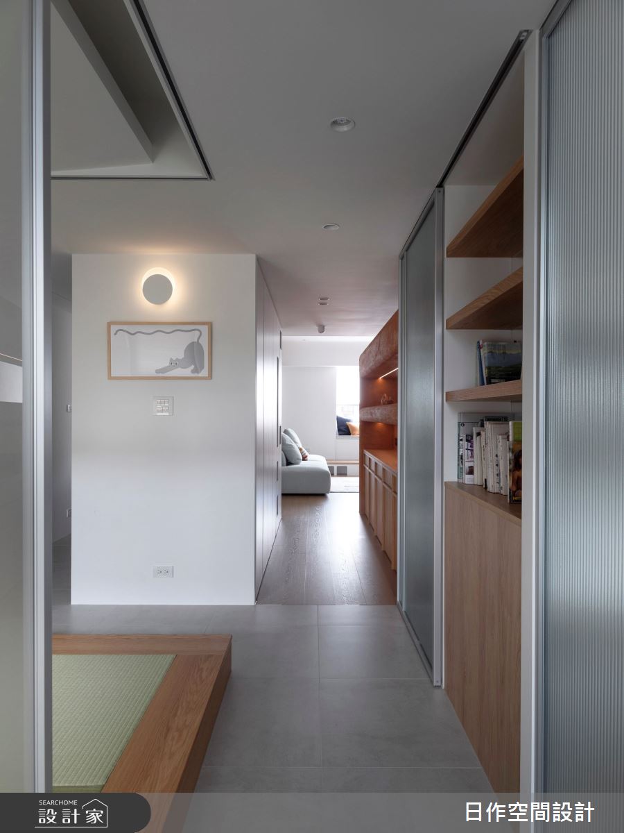 50坪老屋(16~30年)＿日式無印風走廊案例圖片＿日作空間設計有限公司＿日作_48之24
