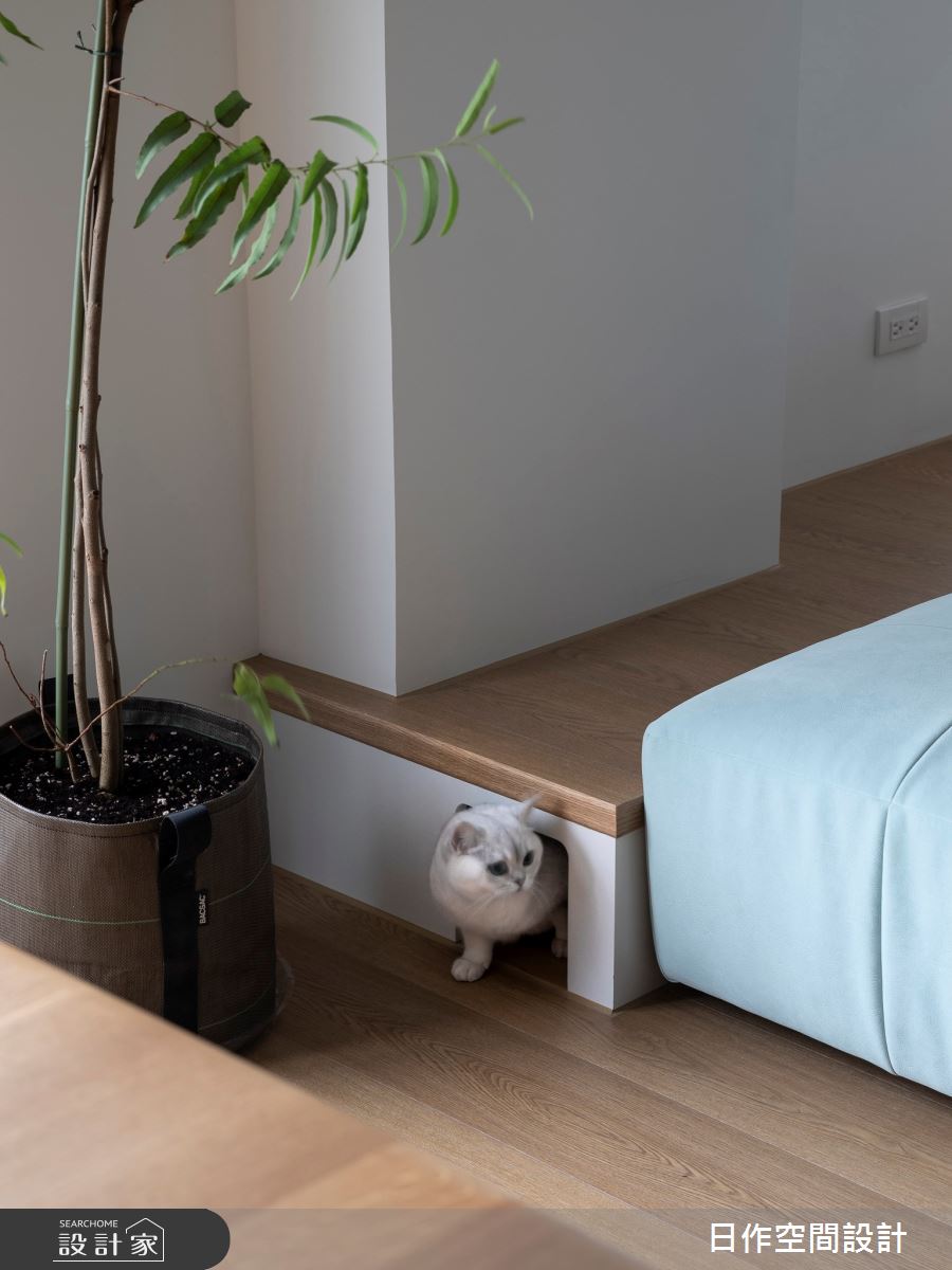 50坪老屋(16~30年)＿日式無印風臥室寵物案例圖片＿日作空間設計有限公司＿日作_48之36