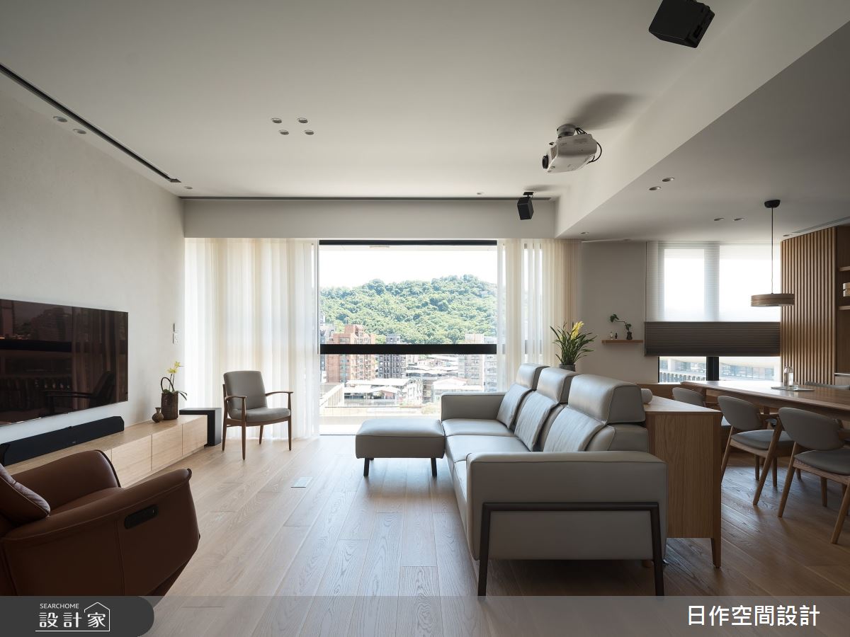 48坪中古屋(5~15年)＿日式無印風客廳案例圖片＿日作空間設計有限公司＿日作_49之7