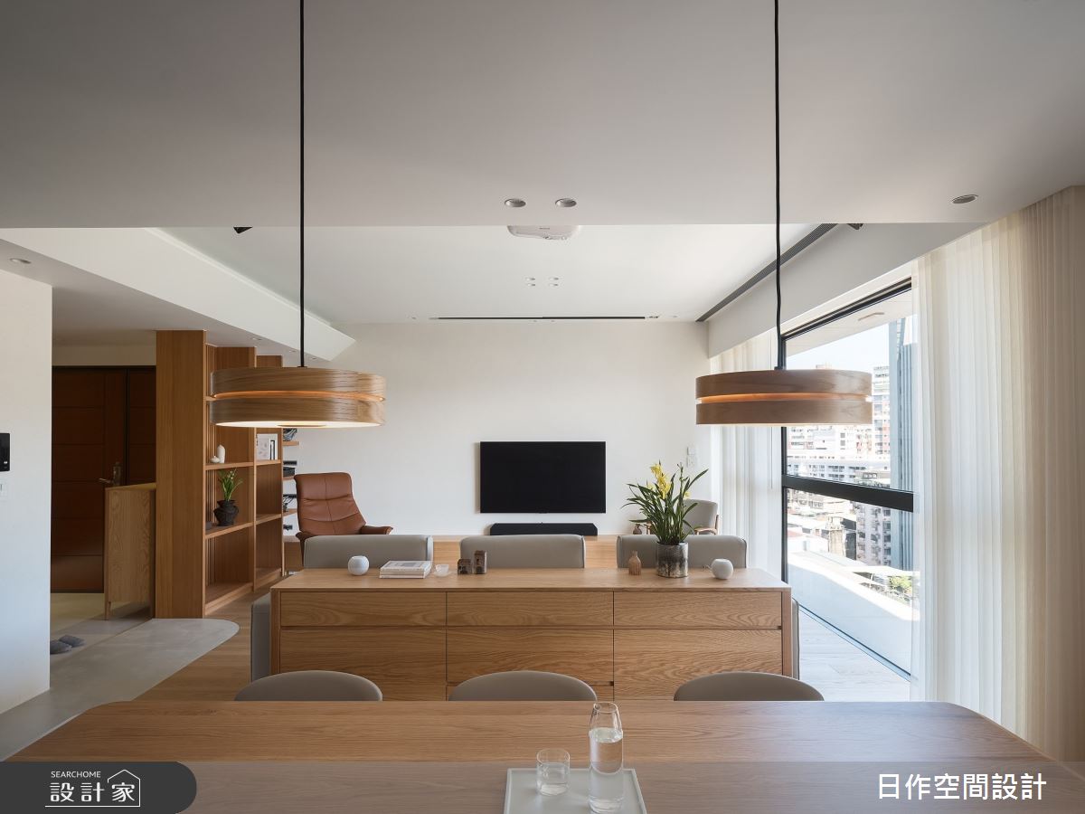 48坪中古屋(5~15年)＿日式無印風客廳餐廳案例圖片＿日作空間設計有限公司＿日作_49之12