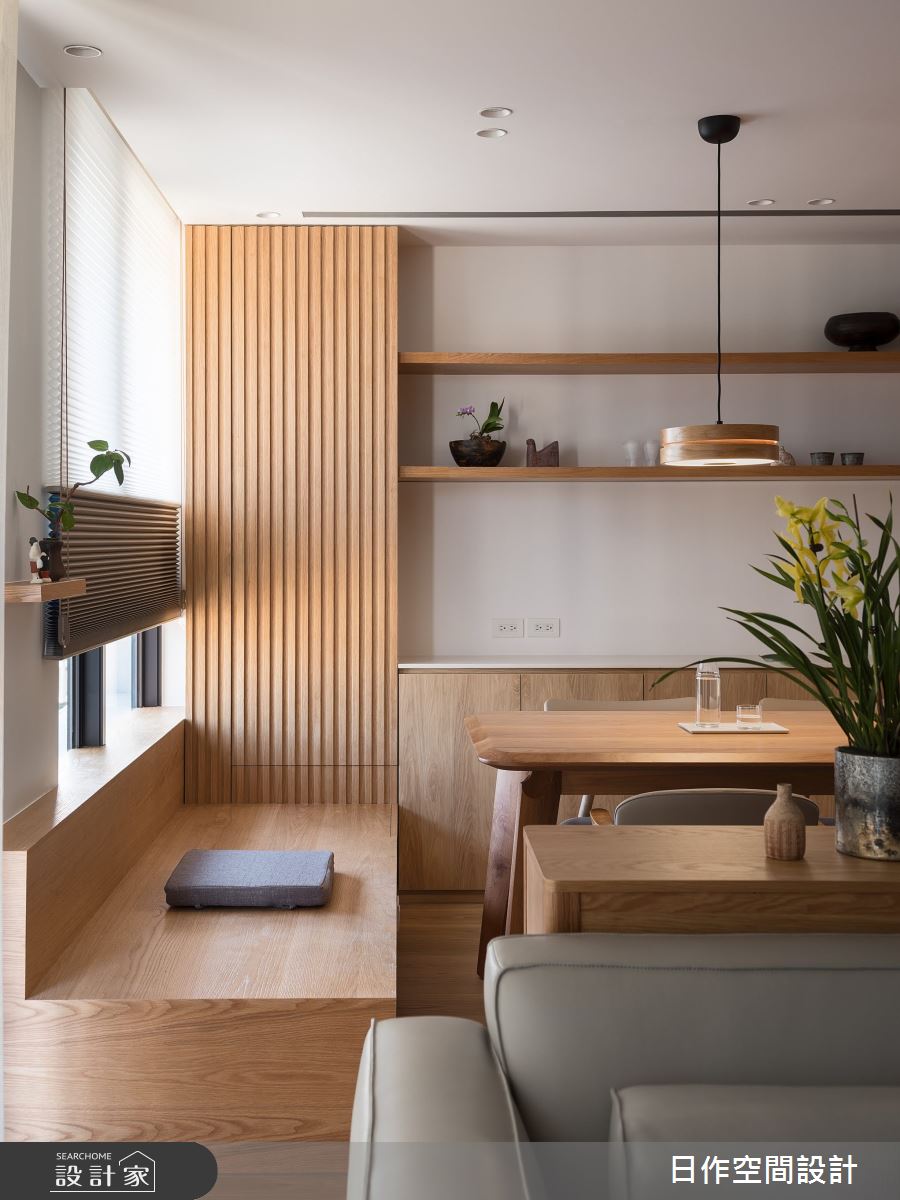 48坪中古屋(5~15年)＿日式無印風餐廳臥榻案例圖片＿日作空間設計有限公司＿日作_49之135
