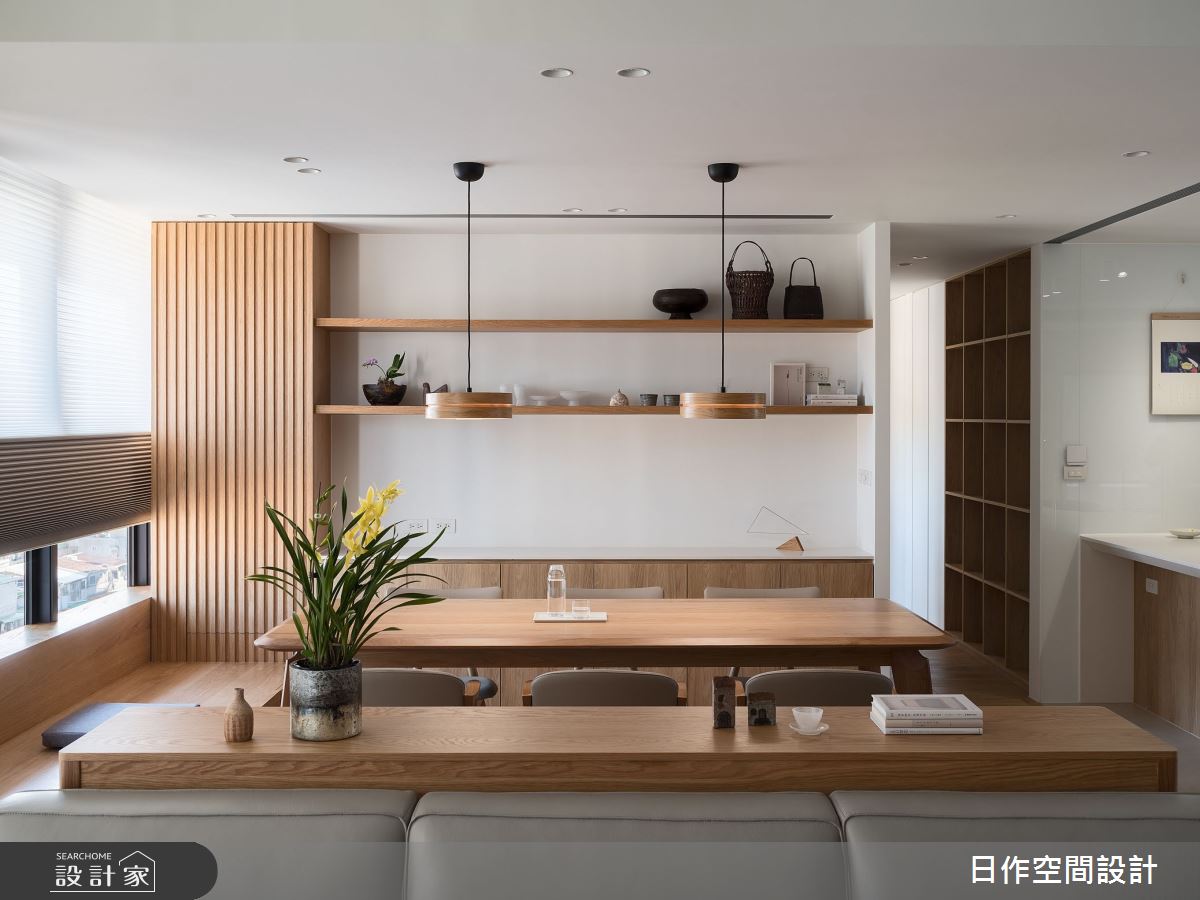 48坪中古屋(5~15年)＿日式無印風餐廳臥榻案例圖片＿日作空間設計有限公司＿日作_49之13