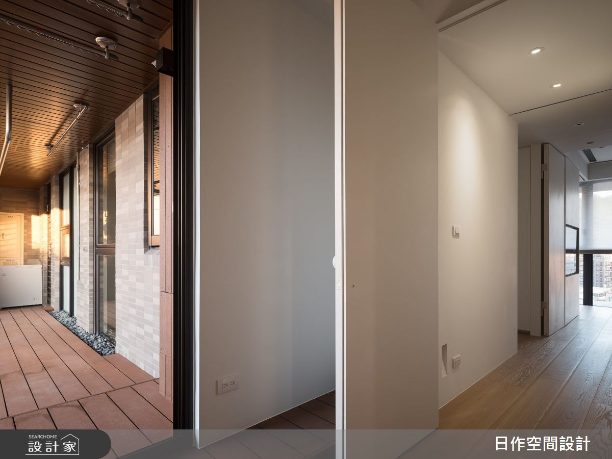 48坪中古屋(5~15年)＿日式無印風走廊案例圖片＿日作空間設計有限公司＿日作_49之40