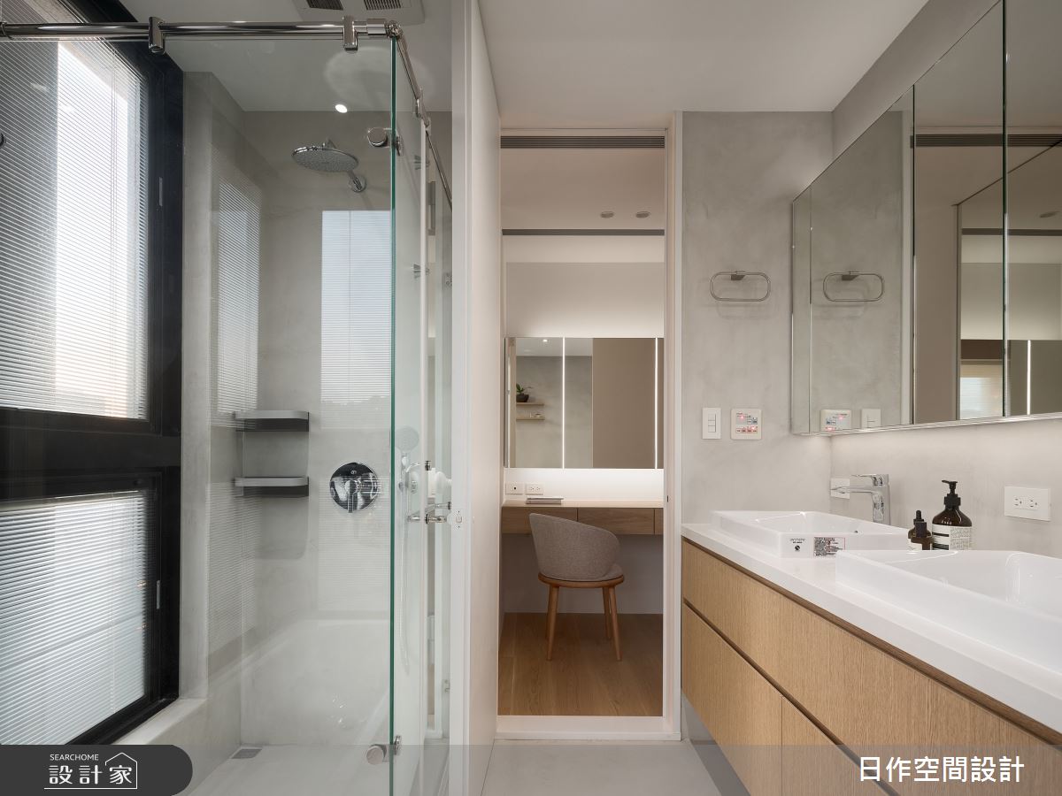 48坪中古屋(5~15年)＿日式無印風浴室案例圖片＿日作空間設計有限公司＿日作_49之35